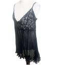 Victoria’s Secret Vintage Babydoll Nightie Size Small to Large Lingerie Sheer Black Photo 5