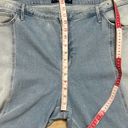 Hollister  Ultra High Rise Dad Jean Two Tone Denim Size 34 /19R Photo 6