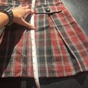 Urban Outfitters Red Plaid Tartan School Girl pleated skirt Photo 5