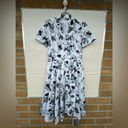 Jason Wu  COLLECTION Pleated floral-print cotton-poplin dress size 10 Photo 3