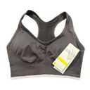 Zella  Sports Bra Women's XS Gray Seamless Racerback Top Activewear Athleisure Photo 4