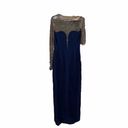 Stella McCartney  Womens Myah Embellished Long Sleeve Gown Size 42 Photo 4