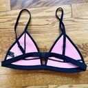 Triangl  Neoprene Pink Bambi Bikini Top Size Medium Adjustable Straps Swimwear Photo 2