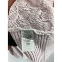 Caslon  cable knit v neck sweater periwinkle size medium Photo 3