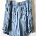 Lane Bryant  High-Rise Chambray Pull-On Shorts 18/20 Photo 3