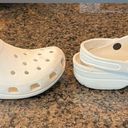 Crocs White . Gently used. Small scuffs in pictures. Photo 3