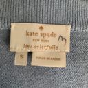 Kate Spade Baby Blue Rhinestone Sweater Photo 4