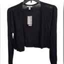 Nine West NWT women's medium black sweater jacket Photo 0