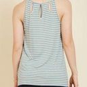 Modcloth Paradise Stripe Shoutout to Cutouts Tank - 1X NWOT Photo 1