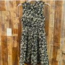 Carmen Marc Valvo Luxe by  eyelit black and white dress size 6  39 length x 17 w Photo 1