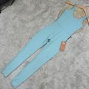 Girlfriend Collective NWT  Onesie Scoop Unitard Jumpsuit in Pond Blue Size XS Photo 0