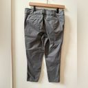 The Loft  Outlet Modern Chino Crop pants, grey, size 4P Photo 3