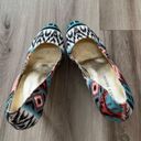 Audrey Brooke  7.5 Colorful Wooden Heel Pumps Photo 3