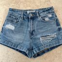 PacSun Ripped Mom Jean Shorts Photo 4