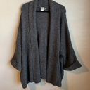 Akemi + Kin Anthropologie  Cardigan Open Front One Size Short Sleeve Gray Photo 0