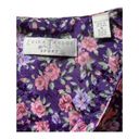 Erika Vintage  Taylor Kimono Nightgown Porc Dress Floral‎ Purple Medium Photo 4