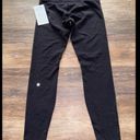 Lululemon  Wunder Train High Rise 28” Black Size 8 NWT Photo 2