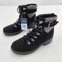 Universal Threads Universal Thread Womens Size 7.5  Kelly Lace Up Black Hiking Boots Photo 2