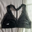 PINK - Victoria's Secret Victoria Secret PINK Black Halter Bralette Photo 2