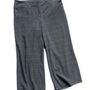 Lane Bryant Womens  Charcoal Thinstripe Plaid Wide Leg Dress Pants - Sz 18 Photo 0