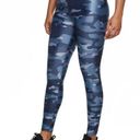 Nike NWT  Dri-FIT One Women's Mid-Rise Camo Leggings (Thunder Blue) Photo 0