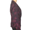 White House | Black Market  Purple rose print Jacquard blazer/jacket. Size 12. EUC Photo 4