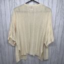 Joie Womens Size M  Ivory Cardigan Short Sleeve EUC Photo 3