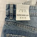 ZARA Wide Leg Jeans Photo 4