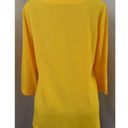 Coldwater Creek "" YELLOW SUMATRA CAREER CASUAL SHIRT BLOUSE SIZE: M NWT Photo 3