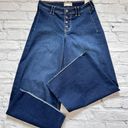 Free People #44 NWT  CRVY Counter Culture Low Rise Wide Leg Jeans in Dark Wash Photo 1