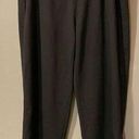 Coldwater Creek  Black Pull On Straight Pants Size Large Photo 0