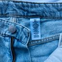 H&M Denim Distressed Mom Jeans Blue Size 8 Photo 2