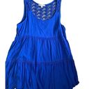 American Eagle  size small royal blue lace back summer casual dress - super cute! Photo 6