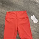 Athleta NWT  Transcend 7/8 Tight "Coral Petal” Photo 2