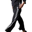 Natori Josie  Women's Chi French Yoga Gym Sweatpants Black Terry Pants Small Photo 2