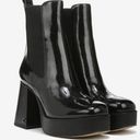 Sam Edelman Stace Boot Chelsea Platform Glossy Black- Size 6.5 Photo 0