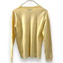 Michael Stars  Reversible Yellow Pullover Crewneck Sweater Photo 2