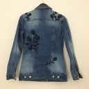 LuLaRoe  Embroidered Jaxon Denim jacket XS Photo 4