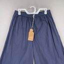 Krass&co Creative  Op Wide Leg Pants Womens XL Blue Patti Pleated Pull On Ankle Casual Photo 1