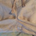 American Eagle  Outfitters Super High Rise Crop Wide Leg Linen Pants Women 16 Reg Photo 10