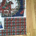 Anthropologie Western Aztec Large Silk Scarf Photo 1