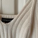 Crochet Knit Top White Photo 3