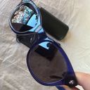 Alexander McQueen Blue Sunglasses- Like New Photo 3