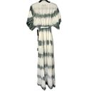 Lulu’s La Concha Dusty Sage Tie Dye Wrap Maxi Dress New Green Size XS Photo 4