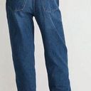 Madewell  Baggy Straight Jeans Dark Worn Indigo Hemp Cotton 28 Waist EUC $98 Photo 1