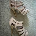 Christian Dior  Nude Caged Heels Size 6.5 Photo 9