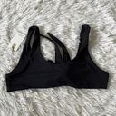 Good American  Women’s ways to wear front tie bikini top in black size 3 Photo 4