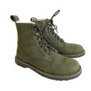 Birkenstock  Bryson Shearling Suede Leather Lace Up Boots Hunter Green, 37 / 6 Photo 1