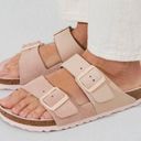 Birkenstock  Arizona Split Light Rose Nubuck/Suede Leather Photo 0