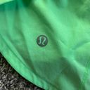 Lululemon Speed Up Shorts 4”in Green Photo 2